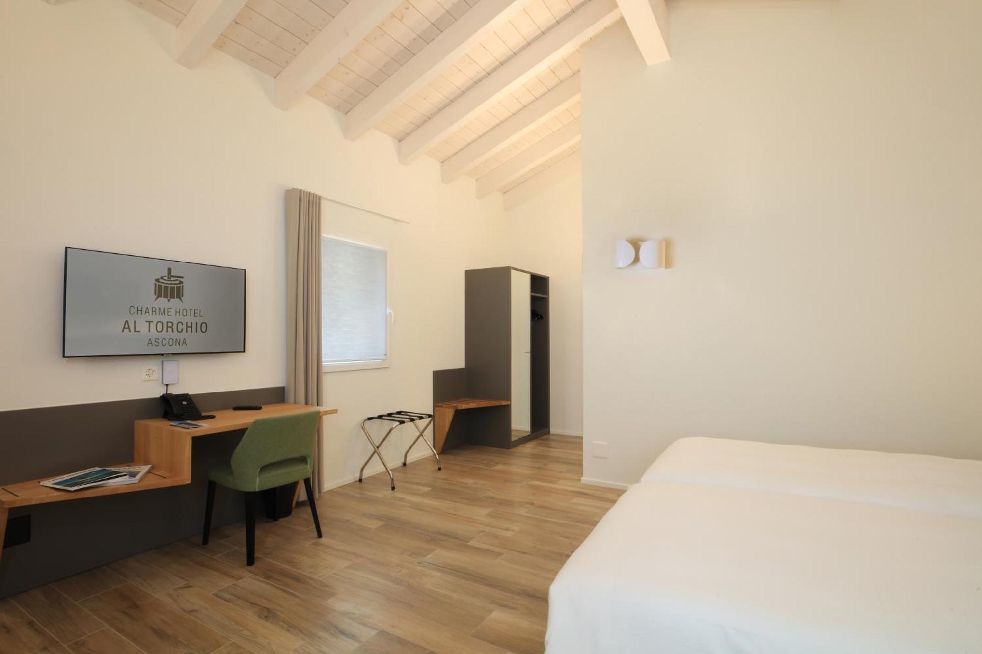 Charme Hotel Al Torchio Ascona Rum bild