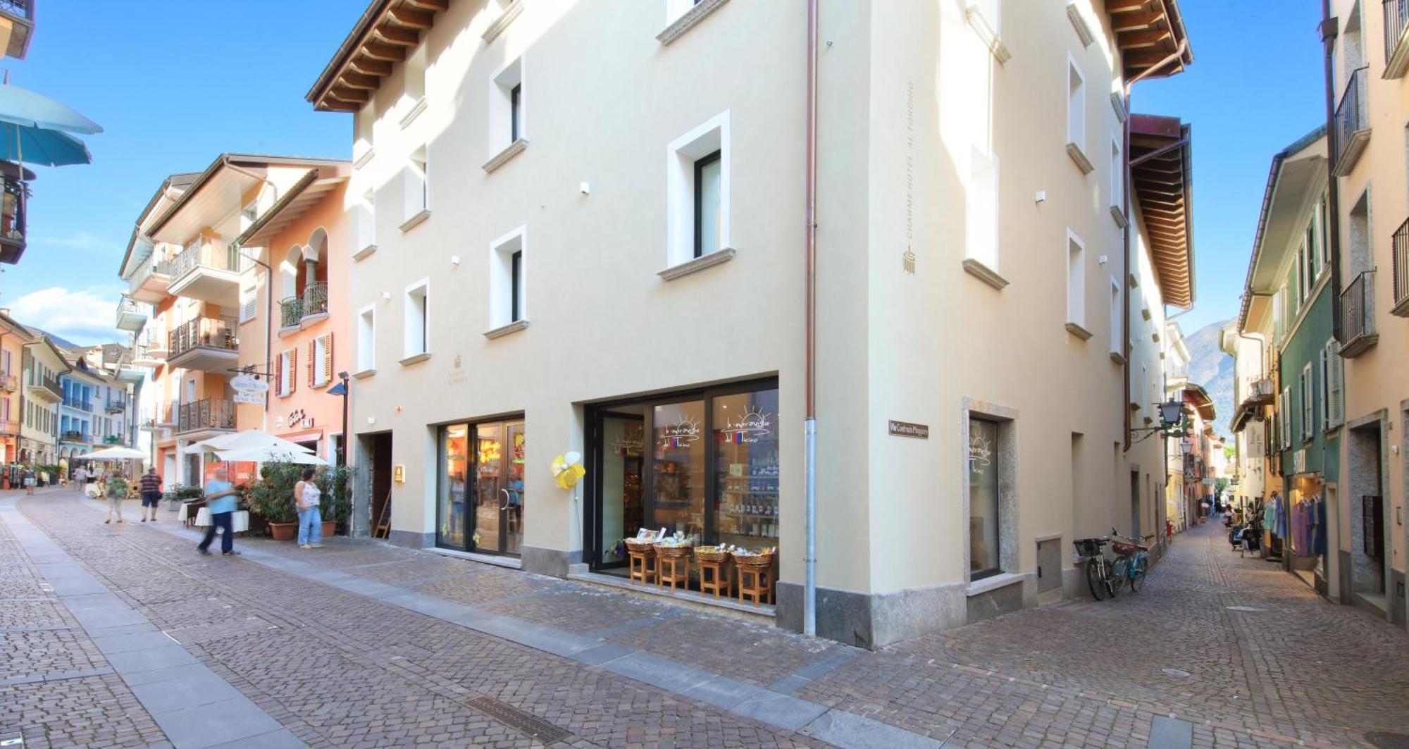 Charme Hotel Al Torchio Ascona Exteriör bild
